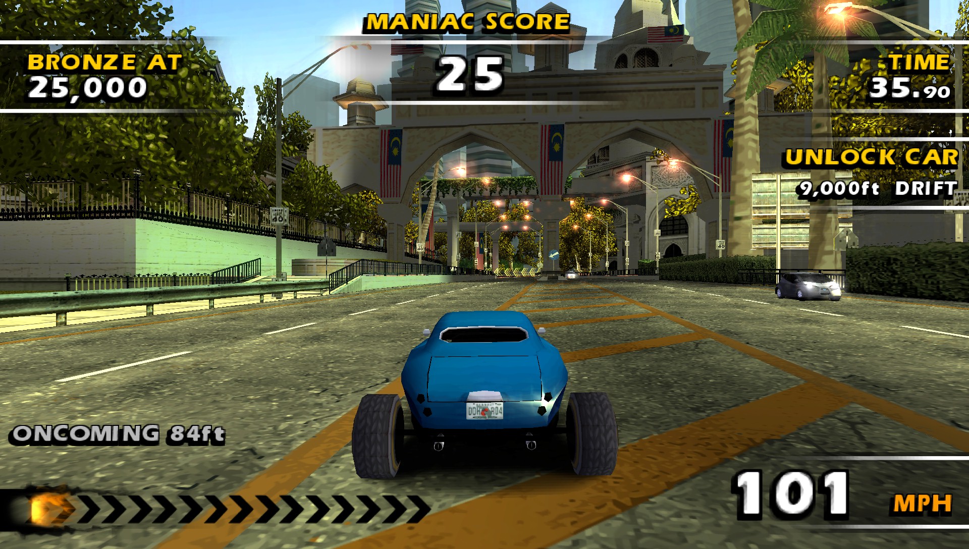 Burnout Dominator in PPSSPP