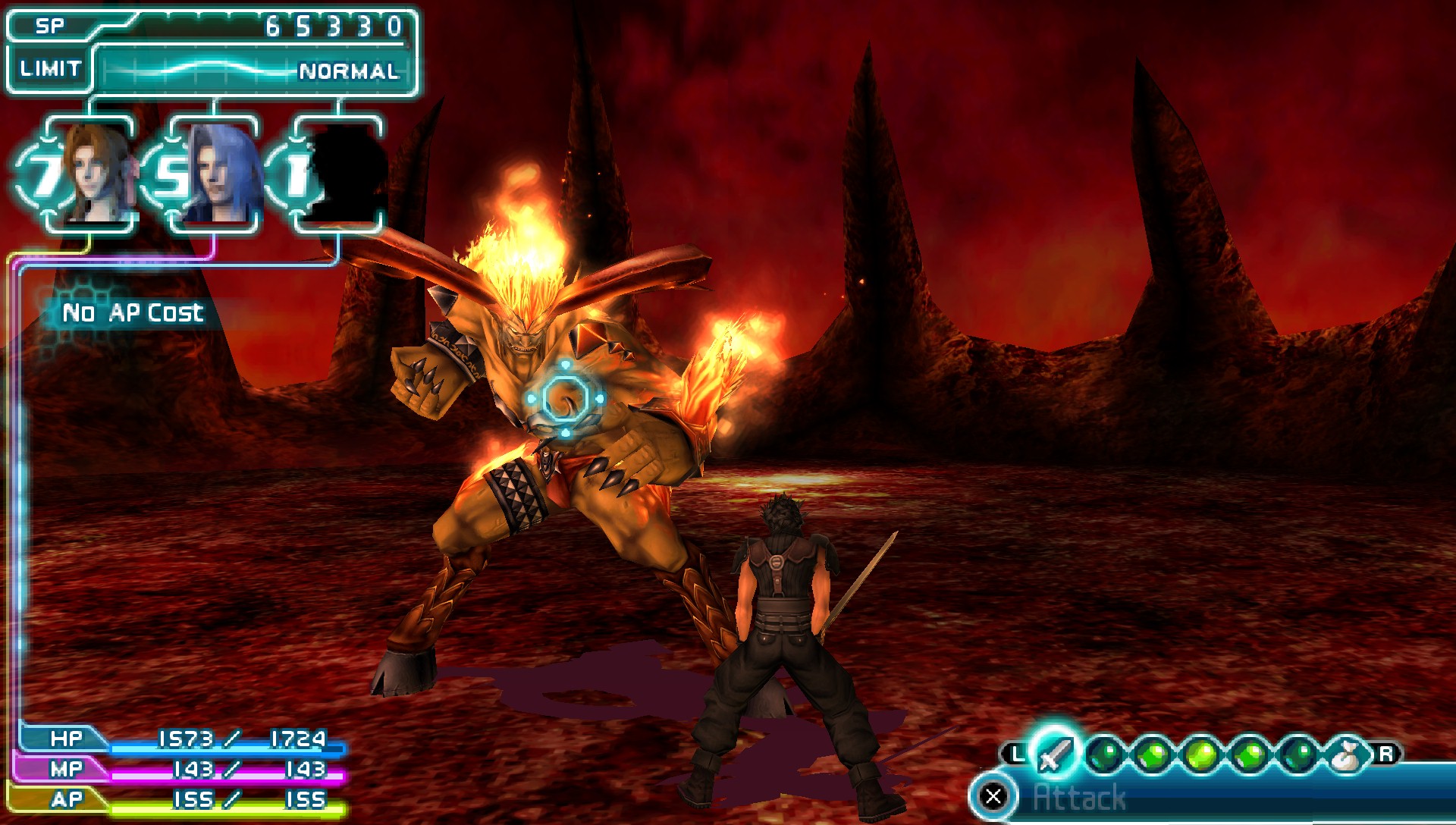 Crisis Core Final Fantasy VII in PPSSPP